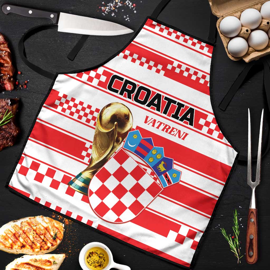 World Football Croatia 2026 Apron Vatreni Hrabar Broj - Wonder Print Shop