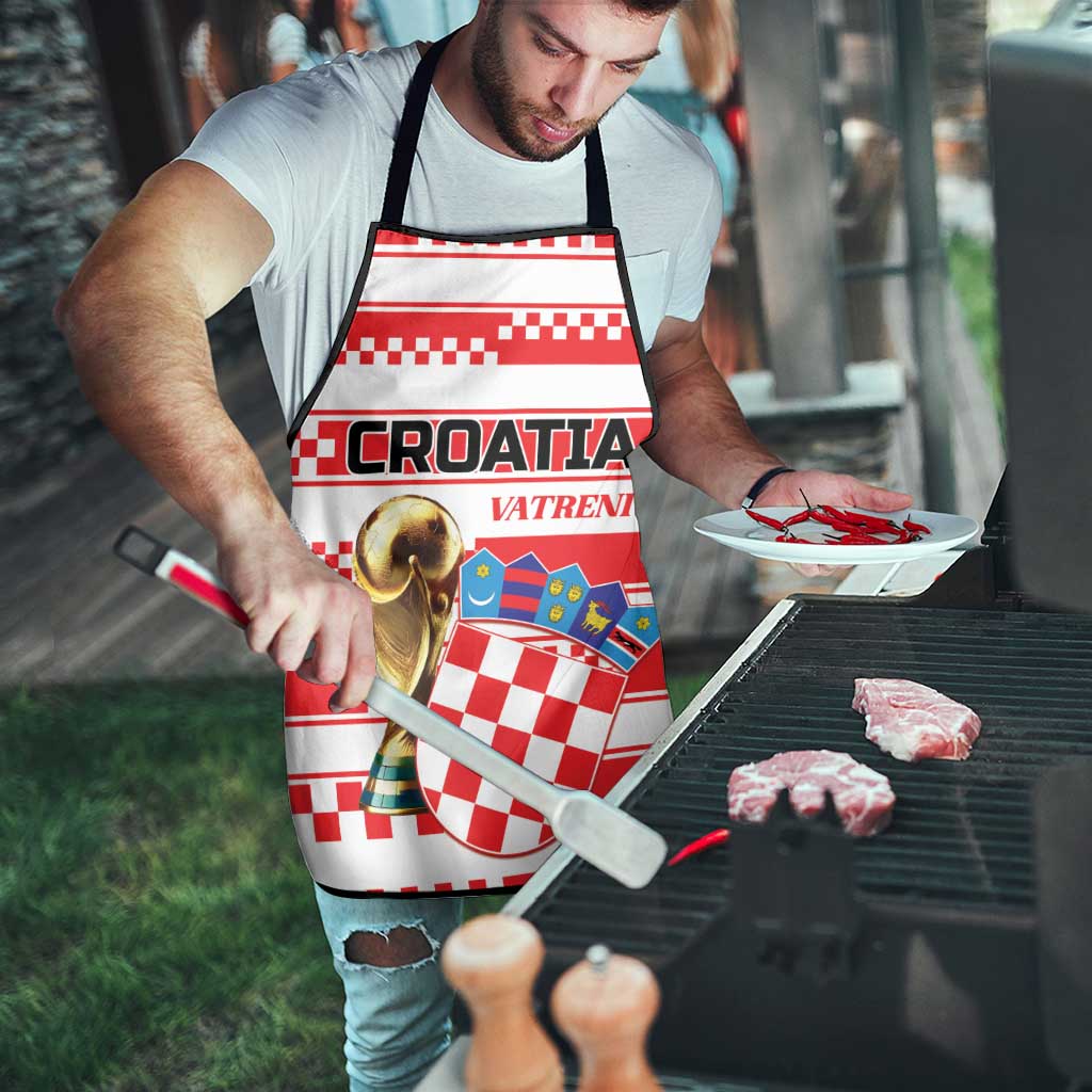 World Football Croatia 2026 Apron Vatreni Hrabar Broj - Wonder Print Shop