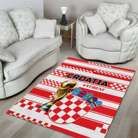 World Football Croatia 2026 Area Rug Vatreni Hrabar Broj - Wonder Print Shop