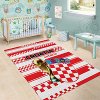 World Football Croatia 2026 Area Rug Vatreni Hrabar Broj - Wonder Print Shop