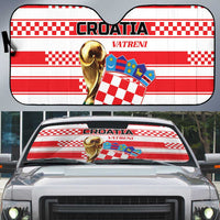 World Football Croatia 2026 Auto Sun Shade Vatreni Hrabar Broj - Wonder Print Shop
