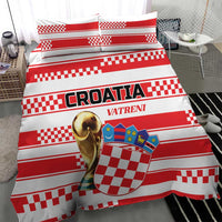 World Football Croatia 2026 Bedding Set Vatreni Hrabar Broj - Wonder Print Shop