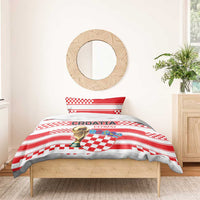 World Football Croatia 2026 Bedding Set Vatreni Hrabar Broj - Wonder Print Shop