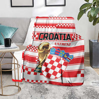 World Football Croatia 2026 Blanket Vatreni Hrabar Broj - Wonder Print Shop