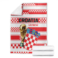 World Football Croatia 2026 Blanket Vatreni Hrabar Broj - Wonder Print Shop