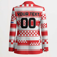 Custom World Football Croatia 2026 Blazer Vatreni Hrabar Broj - Wonder Print Shop