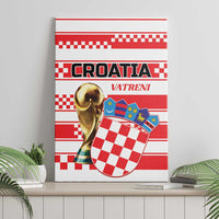 World Football Croatia 2026 Canvas Wall Art Vatreni Hrabar Broj - Wonder Print Shop