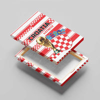 World Football Croatia 2026 Canvas Wall Art Vatreni Hrabar Broj - Wonder Print Shop