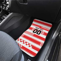 Custom World Football Croatia 2026 Car Mats Vatreni Hrabar Broj - Wonder Print Shop