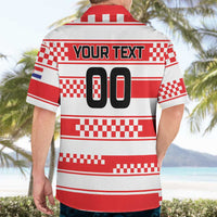 Custom World Football Croatia 2026 Hawaiian Shirt Vatreni Hrabar Broj - Wonder Print Shop