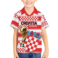 Custom World Football Croatia 2026 Hawaiian Shirt Vatreni Hrabar Broj - Wonder Print Shop