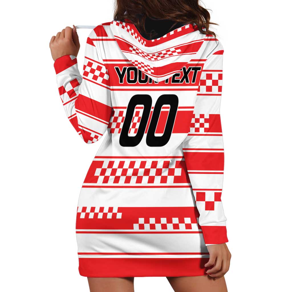 Custom World Football Croatia 2026 Hoodie Dress Vatreni Hrabar Broj - Wonder Print Shop