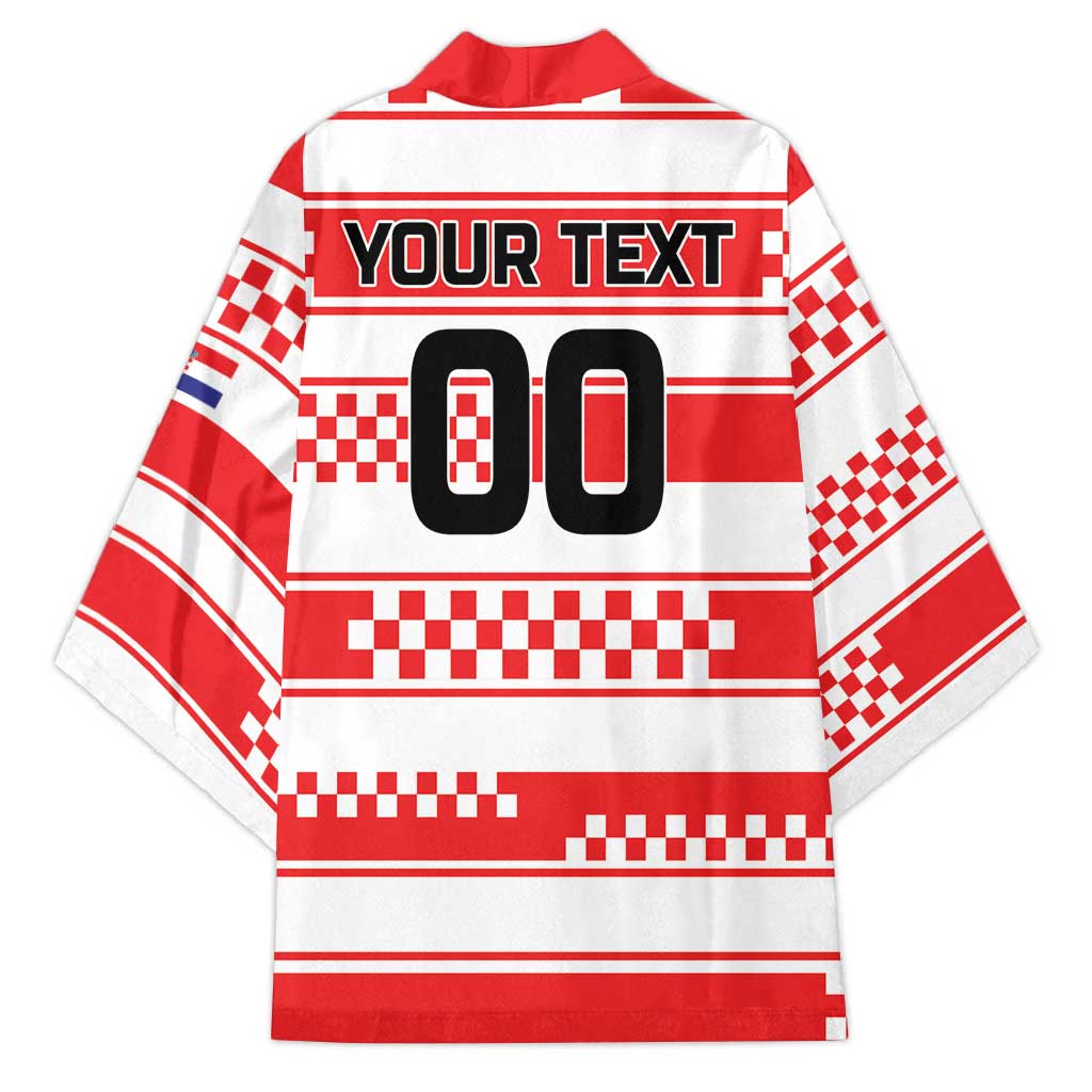 Custom World Football Croatia 2026 Kimono Vatreni Hrabar Broj - Wonder Print Shop