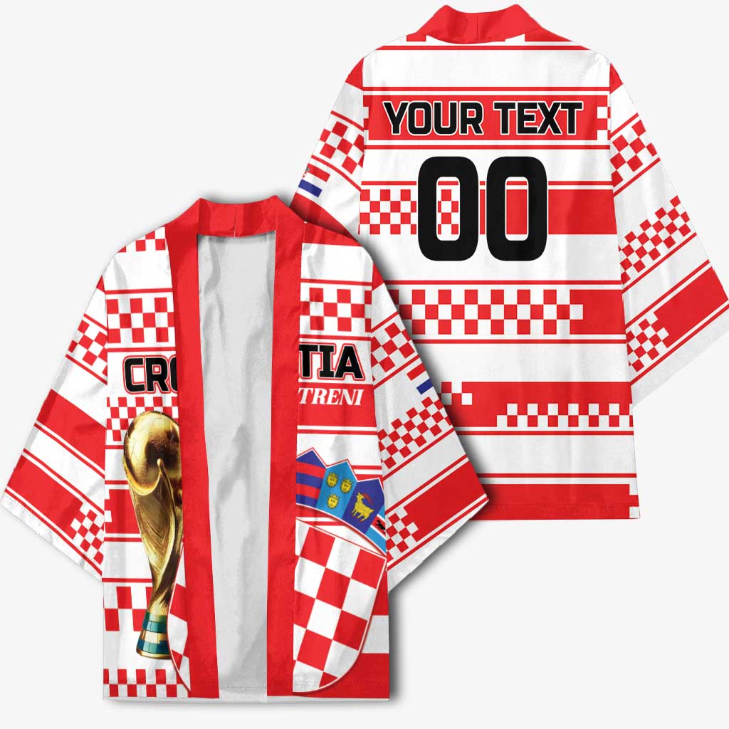 Custom World Football Croatia 2026 Kimono Vatreni Hrabar Broj - Wonder Print Shop