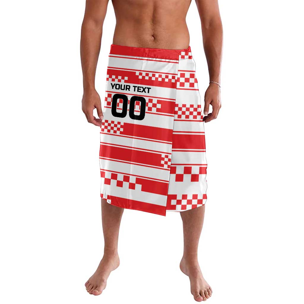 Custom World Football Croatia 2026 Lavalava Vatreni Hrabar Broj - Wonder Print Shop