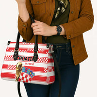 World Football Croatia 2026 Leather Bag Vatreni Hrabar Broj - Wonder Print Shop