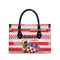 World Football Croatia 2026 Leather Bag Vatreni Hrabar Broj - Wonder Print Shop