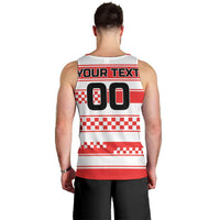 Custom World Football Croatia 2026 Men Tank Top Vatreni Hrabar Broj - Wonder Print Shop