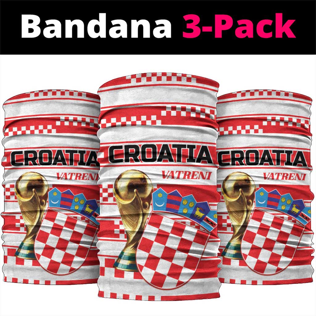 World Football Croatia 2026 Neck Gaiter Vatreni Hrabar Broj - Wonder Print Shop