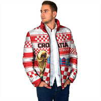 Custom World Football Croatia 2026 Padded Jacket Vatreni Hrabar Broj - Wonder Print Shop