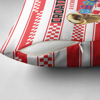 World Football Croatia 2026 Pillow Cover Vatreni Hrabar Broj - Wonder Print Shop