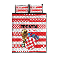 World Football Croatia 2026 Quilt Bed Set Vatreni Hrabar Broj - Wonder Print Shop