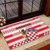 World Football Croatia 2026 Rubber Doormat Vatreni Hrabar Broj - Wonder Print Shop
