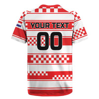 Custom World Football Croatia 2026 Rugby Jersey Vatreni Hrabar Broj - Wonder Print Shop