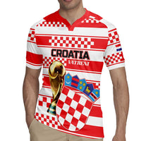 Custom World Football Croatia 2026 Rugby Jersey Vatreni Hrabar Broj - Wonder Print Shop