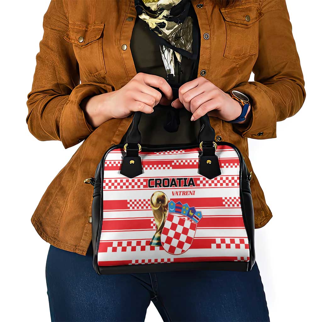 World Football Croatia 2026 Shoulder Handbag Vatreni Hrabar Broj - Wonder Print Shop