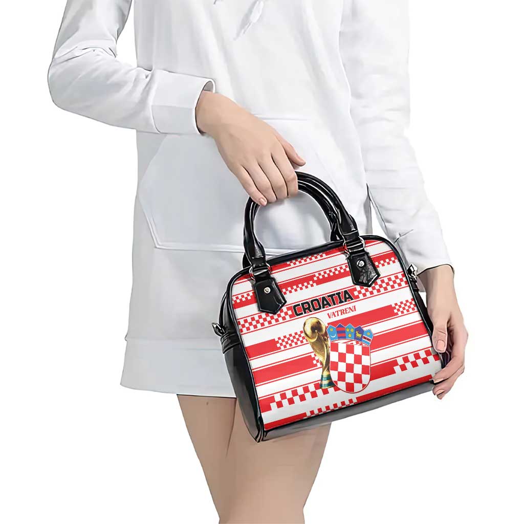 World Football Croatia 2026 Shoulder Handbag Vatreni Hrabar Broj - Wonder Print Shop