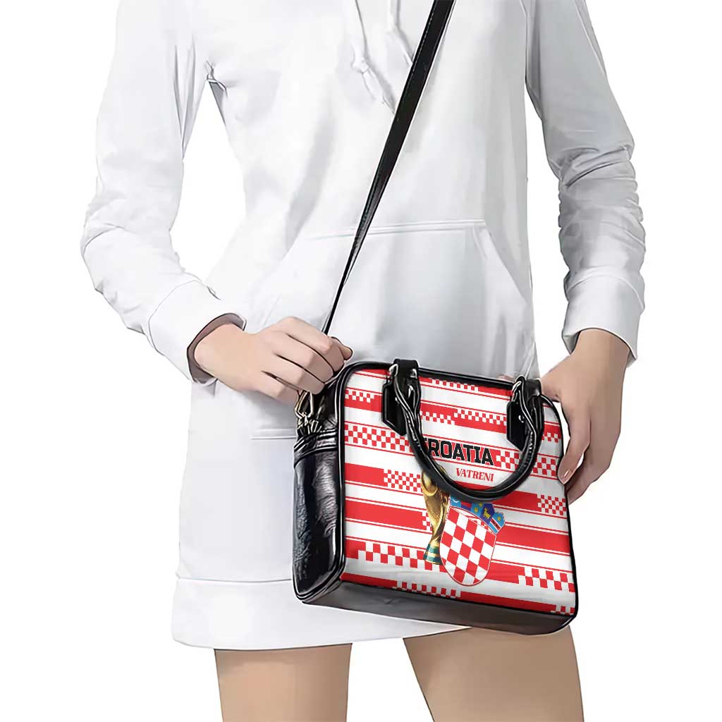 World Football Croatia 2026 Shoulder Handbag Vatreni Hrabar Broj - Wonder Print Shop