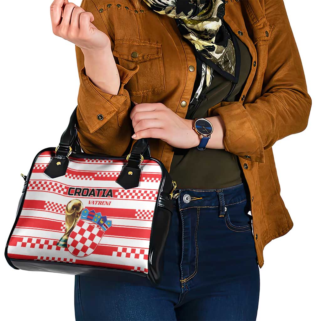 World Football Croatia 2026 Shoulder Handbag Vatreni Hrabar Broj - Wonder Print Shop