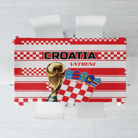 World Football Croatia 2026 Tablecloth Vatreni Hrabar Broj - Wonder Print Shop