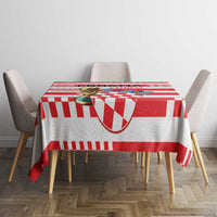 World Football Croatia 2026 Tablecloth Vatreni Hrabar Broj - Wonder Print Shop