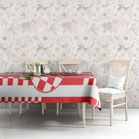 World Football Croatia 2026 Tablecloth Vatreni Hrabar Broj - Wonder Print Shop