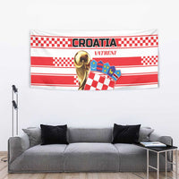 World Football Croatia 2026 Tapestry Vatreni Hrabar Broj - Wonder Print Shop
