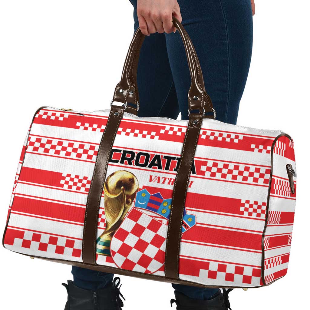 World Football Croatia 2026 Travel Bag Vatreni Hrabar Broj - Wonder Print Shop