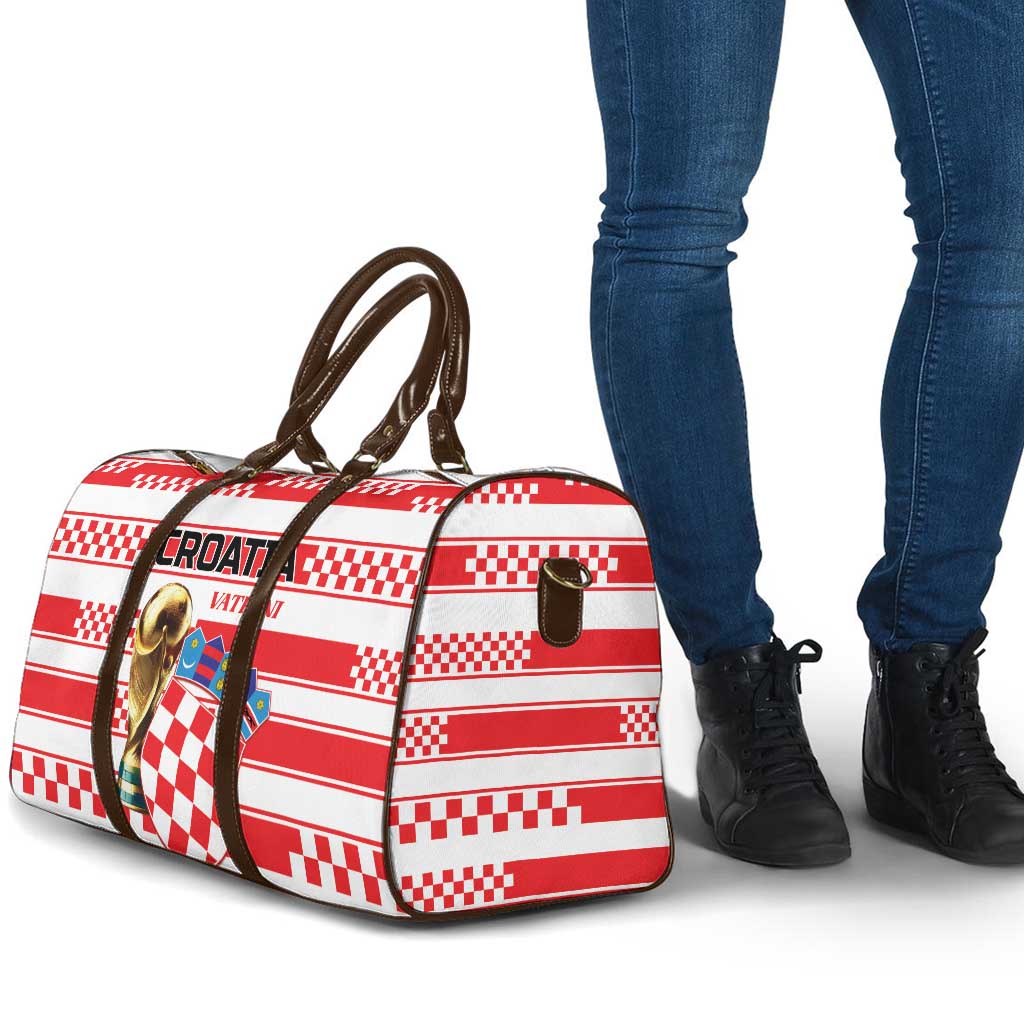 World Football Croatia 2026 Travel Bag Vatreni Hrabar Broj - Wonder Print Shop