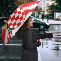 World Football Croatia 2026 Umbrella Vatreni Hrabar Broj - Wonder Print Shop