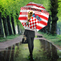 World Football Croatia 2026 Umbrella Vatreni Hrabar Broj - Wonder Print Shop