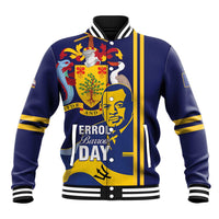 Barbados Errol Barrow Day Baseball Jacket Barbadian Father of Independence