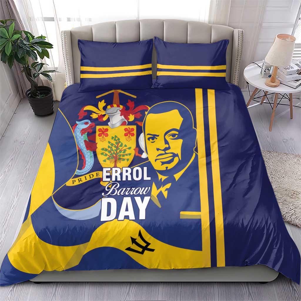 Barbados Errol Barrow Day Bedding Set Barbadian Father of Independence