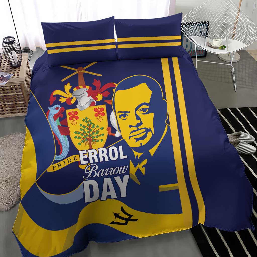 Barbados Errol Barrow Day Bedding Set Barbadian Father of Independence