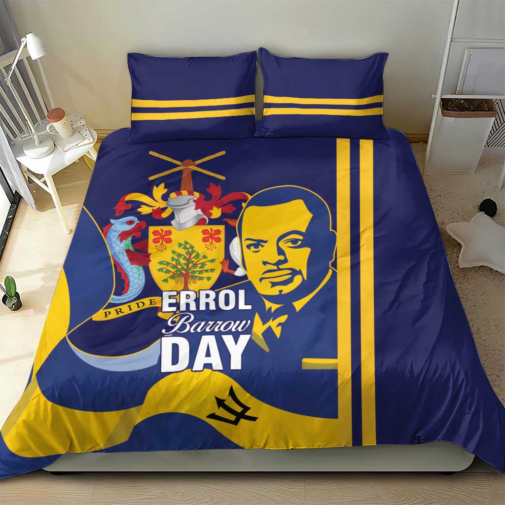 Barbados Errol Barrow Day Bedding Set Barbadian Father of Independence