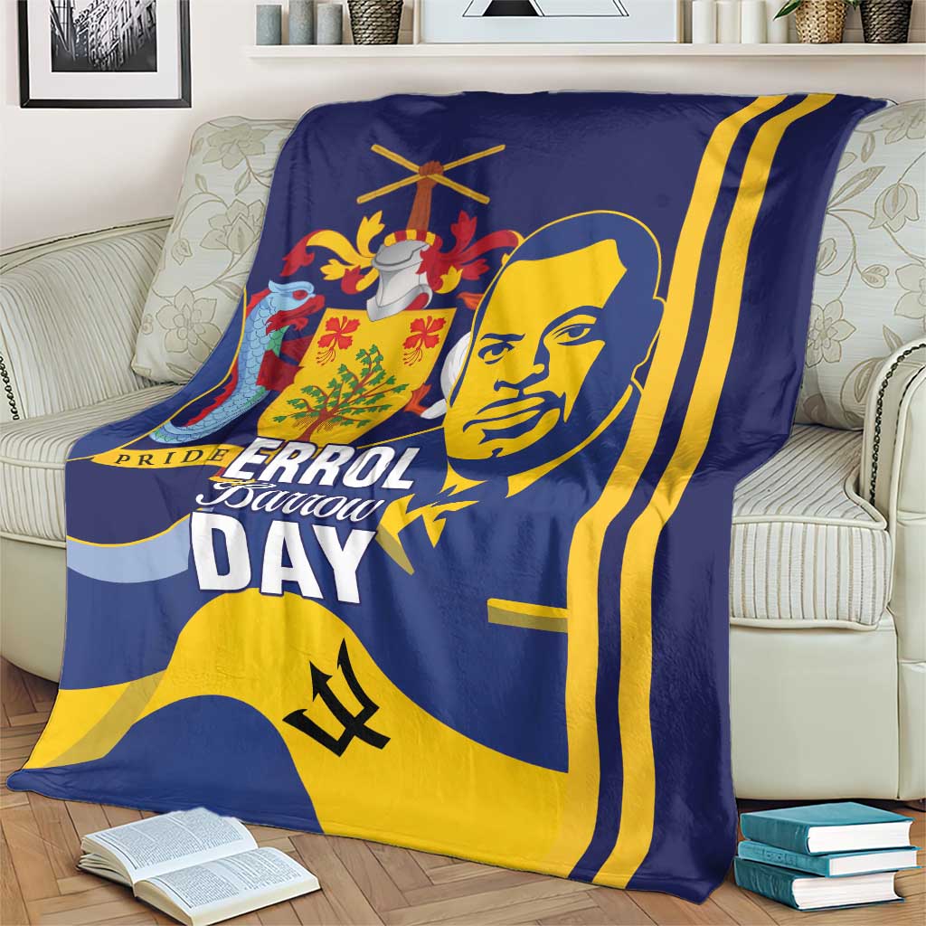 Barbados Errol Barrow Day Blanket Barbadian Father of Independence