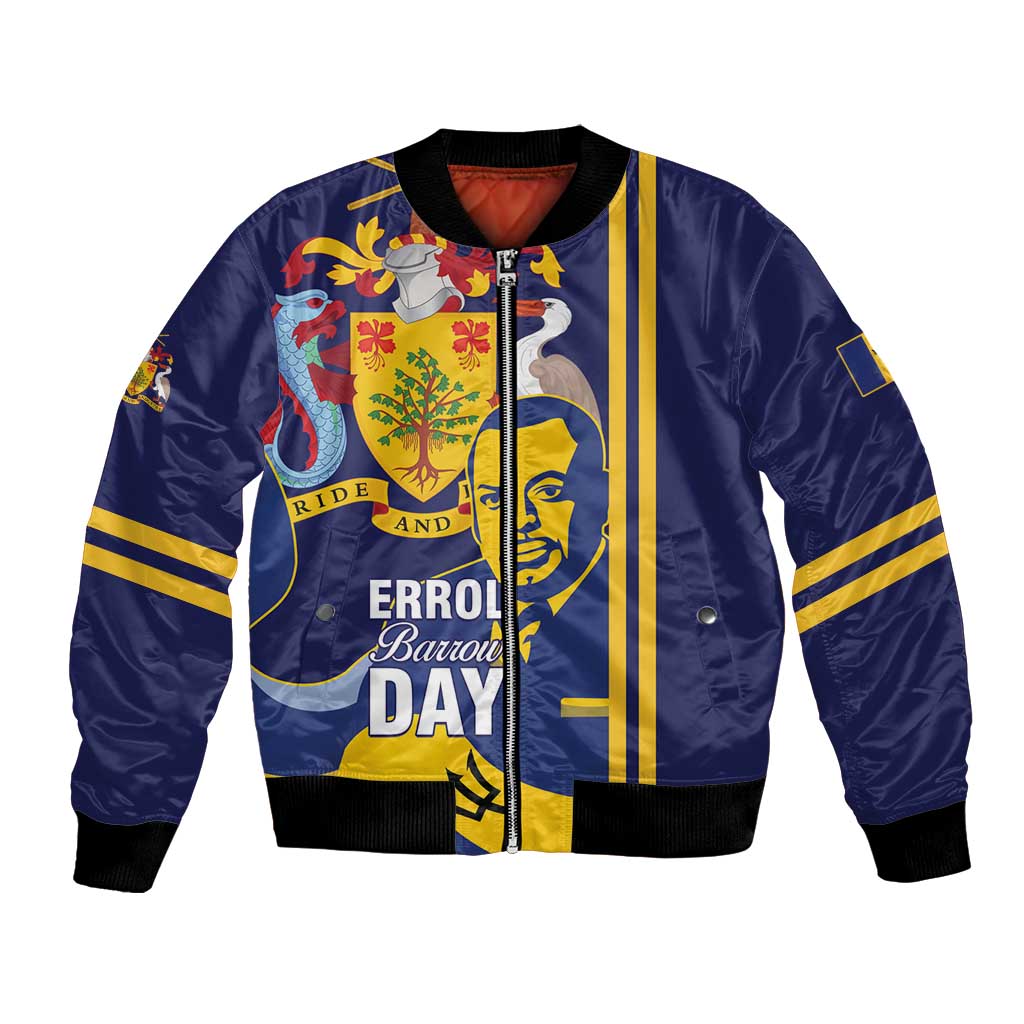 Barbados Errol Barrow Day Bomber Jacket Barbadian Father of Independence
