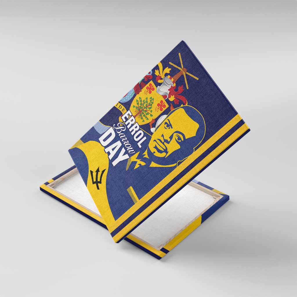 Barbados Errol Barrow Day Canvas Wall Art Barbadian Father of Independence