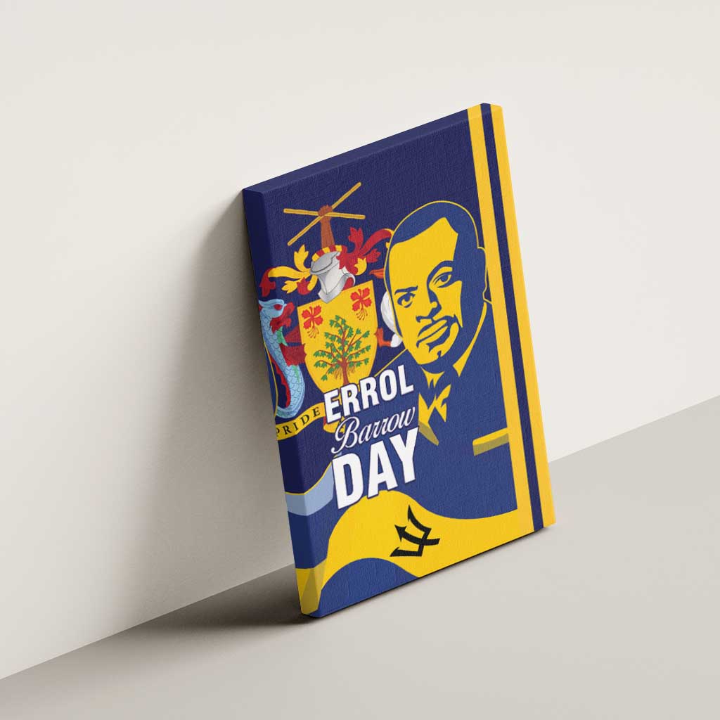 Barbados Errol Barrow Day Canvas Wall Art Barbadian Father of Independence