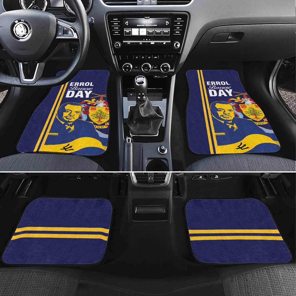 Barbados Errol Barrow Day Car Mats Barbadian Father of Independence